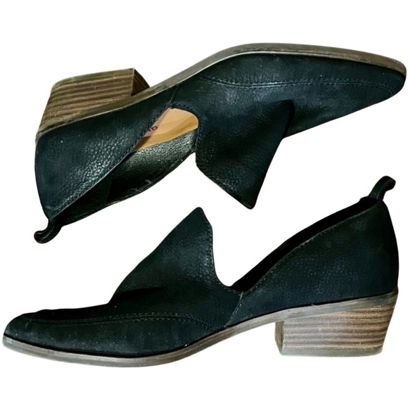 Lucky Brand Black Leather Ankle Booties – Women’s 8.5M - Picture 3 of 7